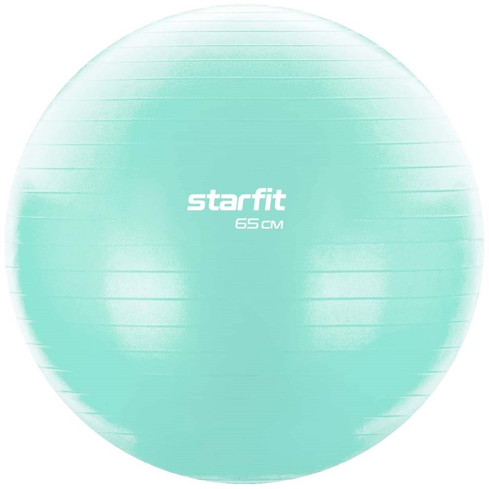 Мячи для фитнеса Starfit, Starfit CORE GB-104, 65 СМ, 1000 Г Фитбол антивзрыв Мятный
Мячи для фитнеса Starfit, Starfit CORE GB-104, 65 СМ, 1000 Г Фитбол антивзрыв Мятный