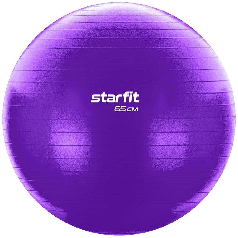 Мячи для фитнеса Starfit, Starfit CORE GB-104, 65 СМ, 1000 Г Фитбол антивзрыв Фиолетовый
Мячи для фитнеса Starfit, Starfit CORE GB-104, 65 СМ, 1000 Г Фитбол антивзрыв Фиолетовый