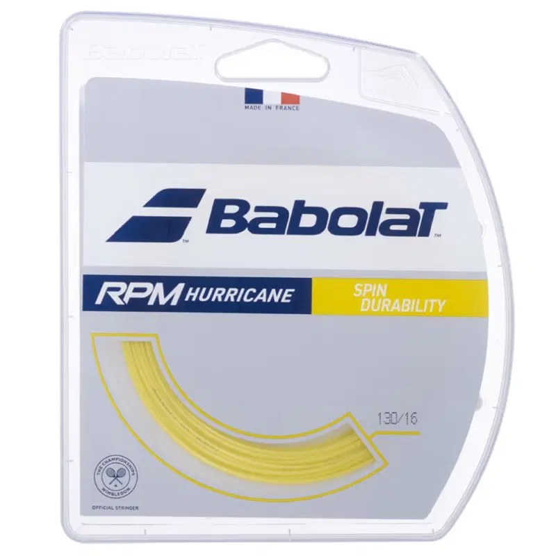Babolat RPM HURRICANE Теннисная струна 12м Желтый