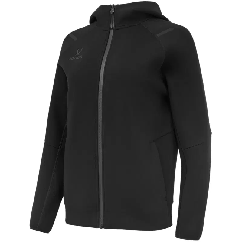 Jogel ESSENTIAL ATHLETE PRO ZIP HOODIE (W) Худи на молнии женское Черный