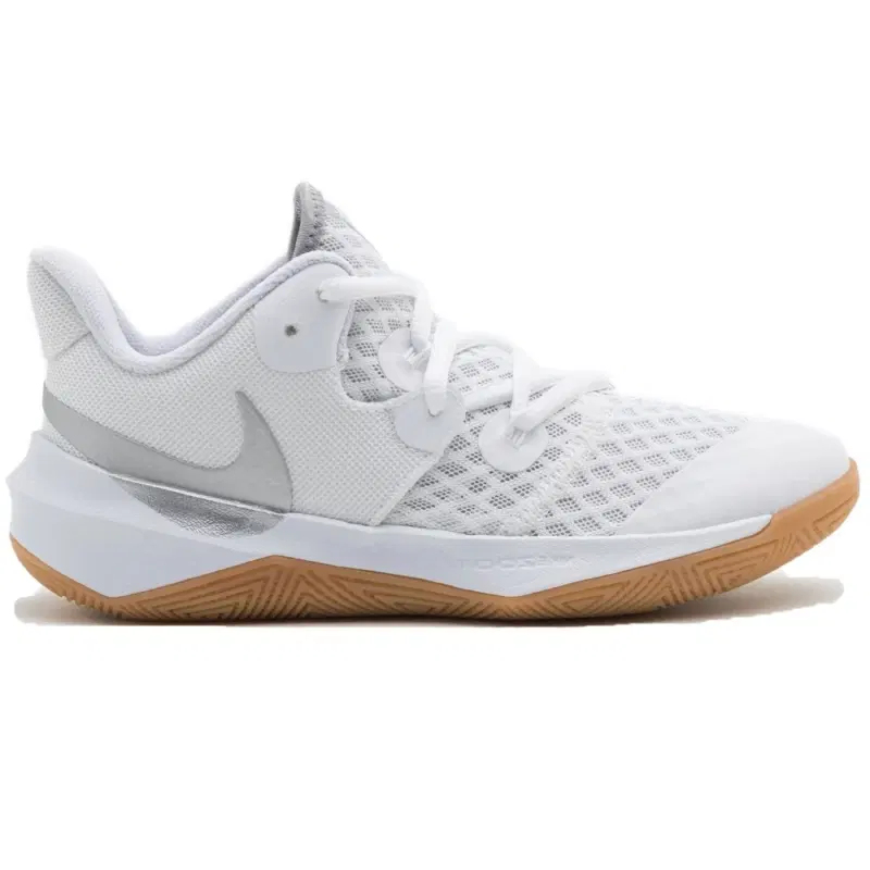 Nike ZOOM HYPERSPEED COURT Кроссовки волейбольные Белый/Серебристый
