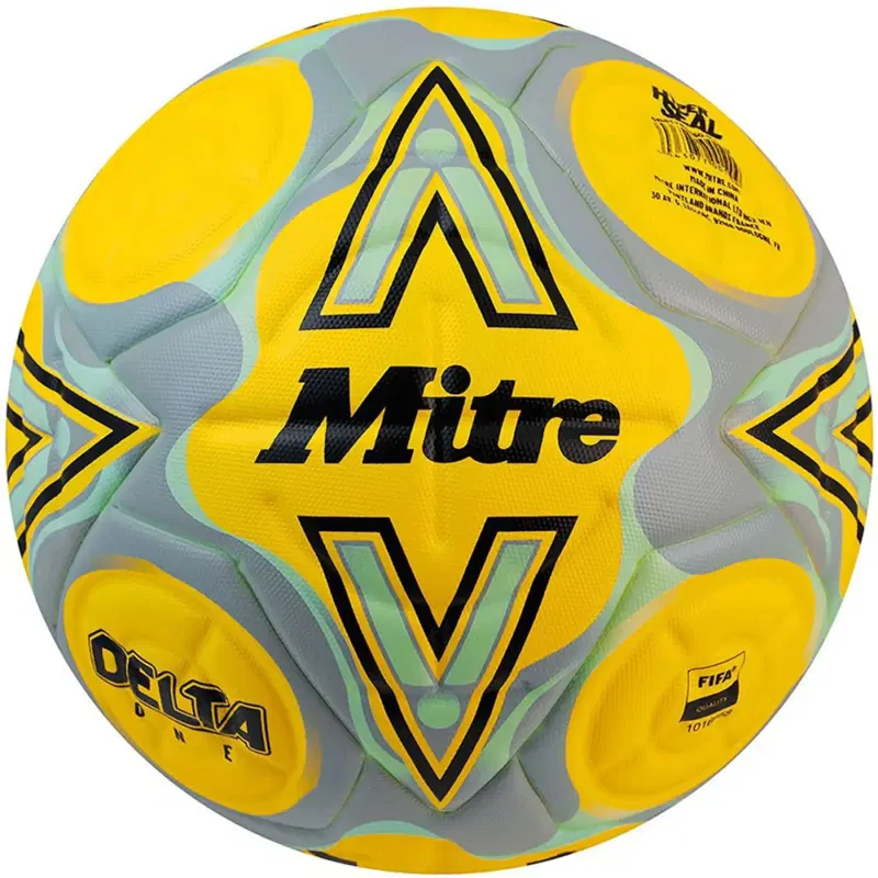 Mitre DELTA ONE 24 Мяч футбольный Желтый