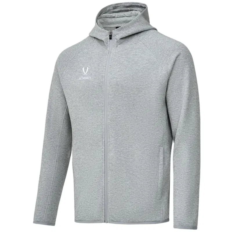 Jogel ESSENTIAL ATHLETE HOODED FZ JACKET Худи на молнии детское Серый