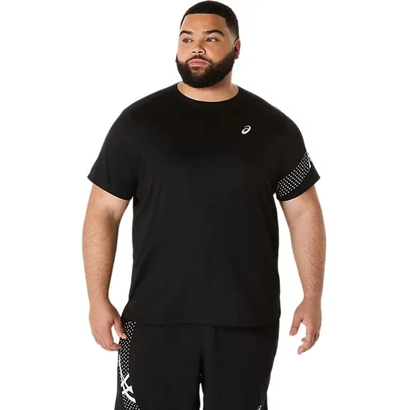 Asics ICON SS TOP Футболка беговая Черный