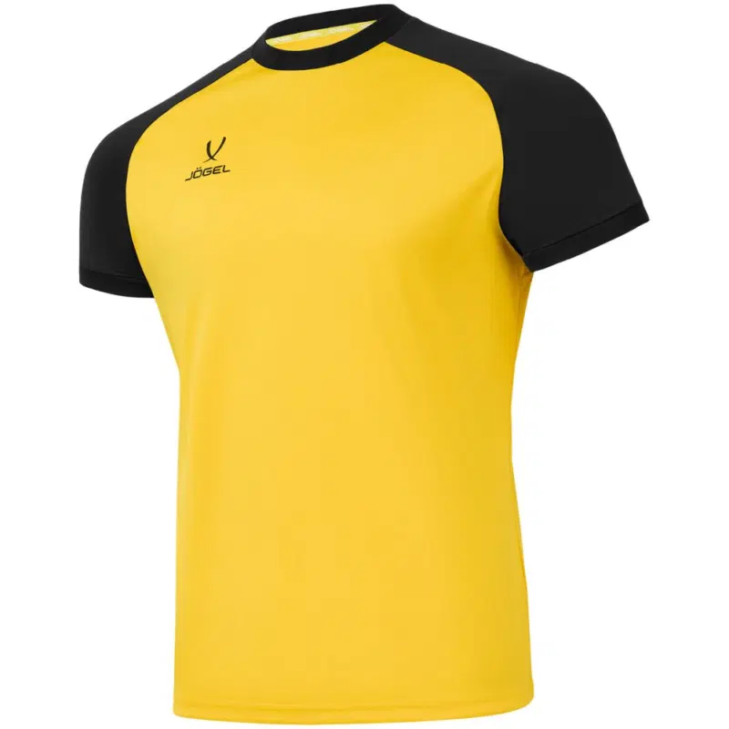 Jögel CAMP REGLAN JERSEY Футболка игровая футбольная детская Желтый/Черный
