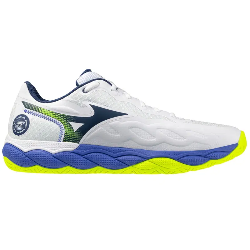 Mizuno WAVE ENFORCE COURT AC Кроссовки теннисные Белый/Синий/Зеленый