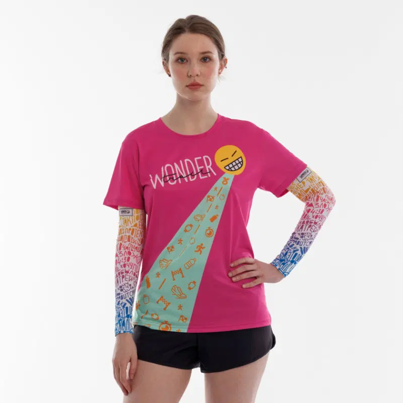 Wonder Trail Футболка женская pink ray Розовый