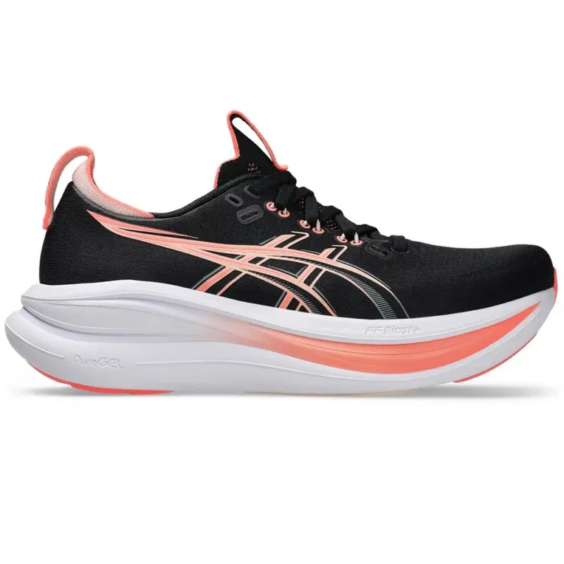 Asics GEL-NIMBUS 28 (W) Кроссовки беговые женские Черный/Розовый