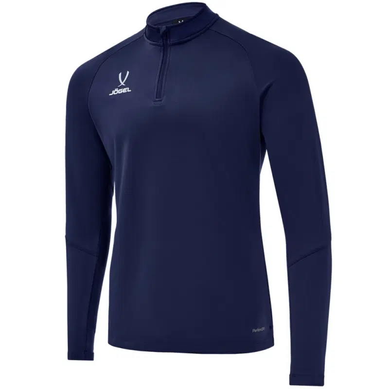 Jogel PREMIER PERFORMDRY TRAINING 1/4 ZIP FLEECE TOP Джемпер ветрозащитный Темно-синий