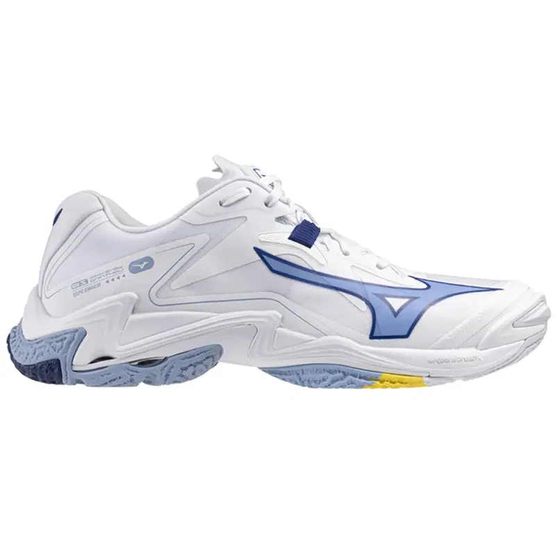 Mizuno WAVE LIGHTNING Z8 Кроссовки волейбольные Белый/Голубой/Желтый