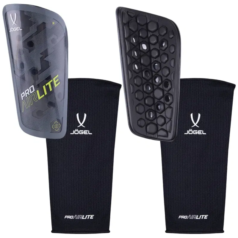 Jögel PROAIRLITE Щитки футбольные Серый/Зеленый