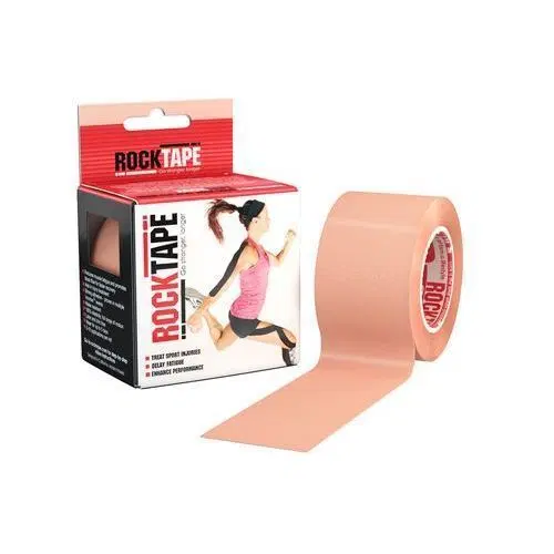 RockTape CLASSIC телесный 5смх5м Кинезиотейп Бежевый