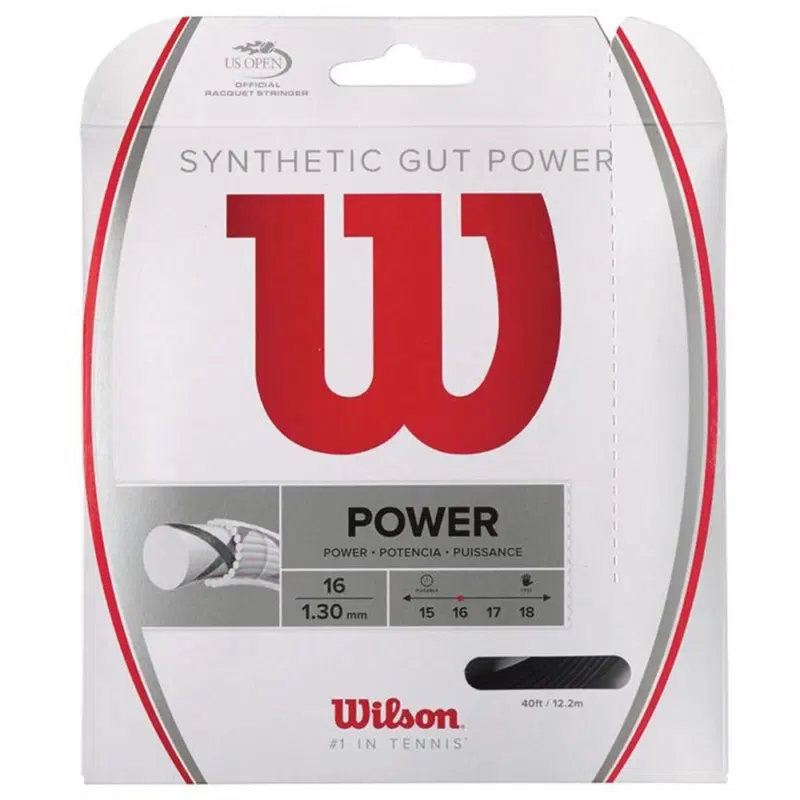 Wilson SYNTHETIC GUT POWER 16 Теннисная струна 12м