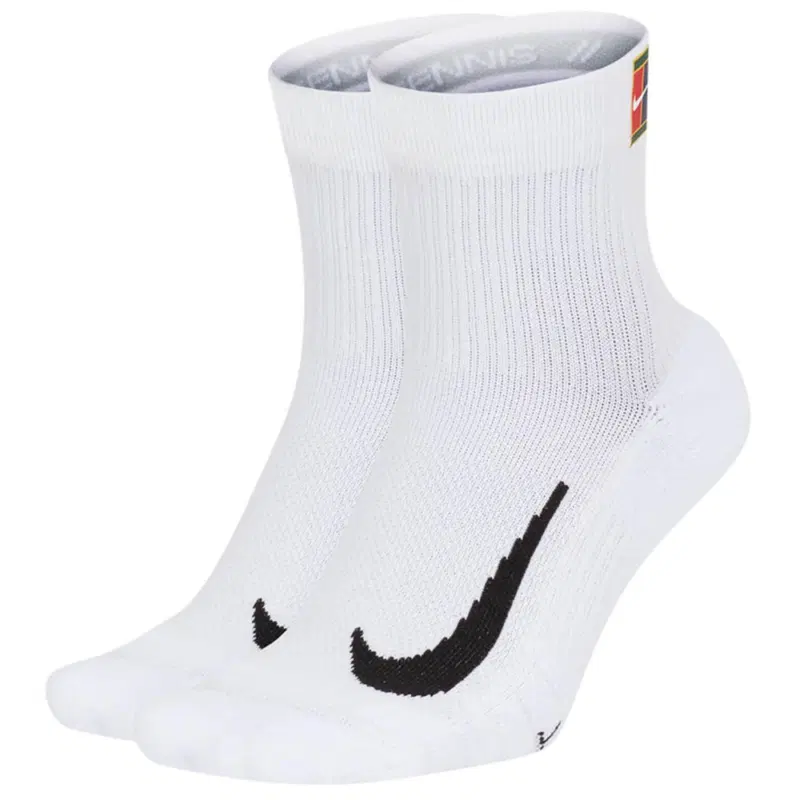 Nike COURT MULTIPLIER MAX Носки теннисные (2 пары) Белый/Черный