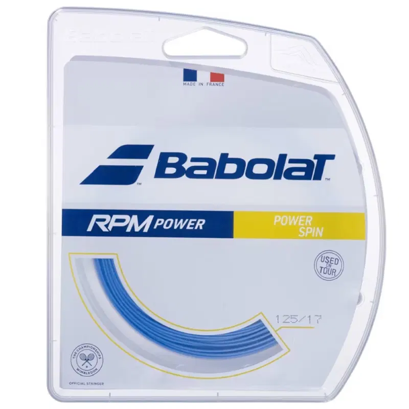 Babolat RPM POWER Теннисная струна 12м Синий