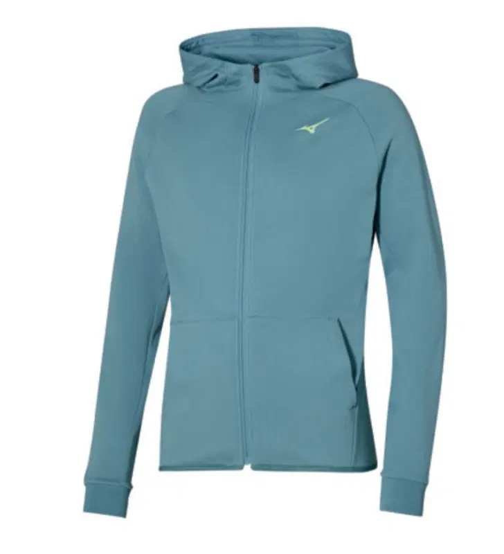 Mizuno ATHLETICS RB SWEAT JACKET Толстовка с капюшоном Голубой