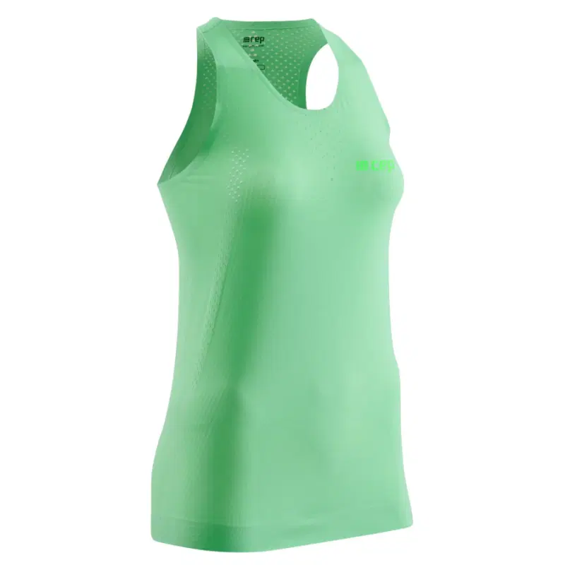CEP COMPRESSION ULTRALIGHT TANK TOP (W) Майка беговая женская Зеленый