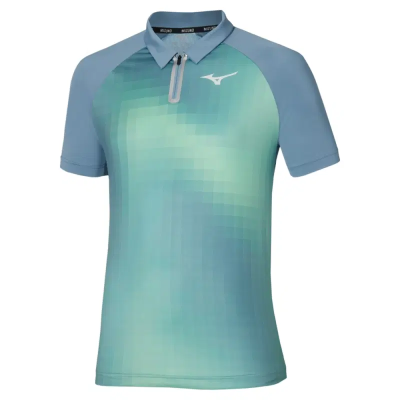 Mizuno FRONTIER SHADOW POLO Поло теннисное Голубой