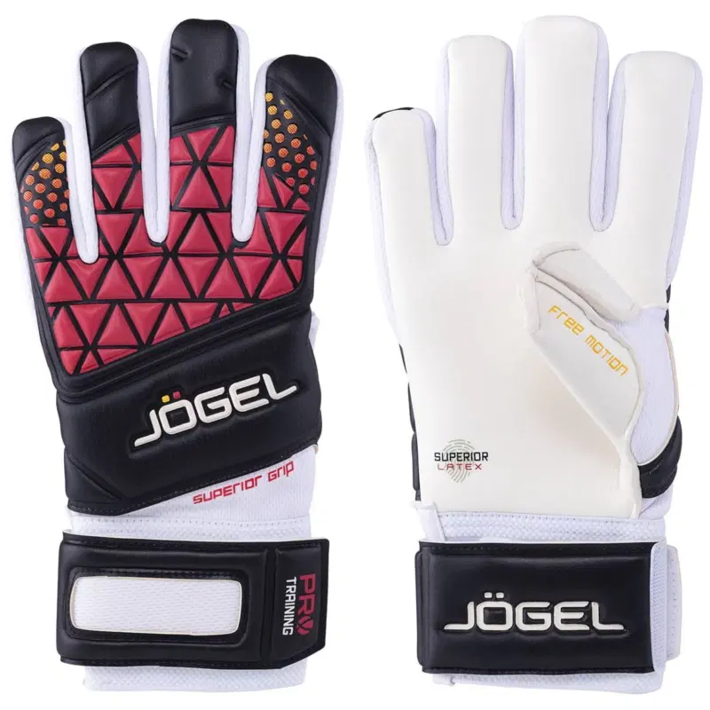 Jögel NIGMA PRO EDITION ROLL Перчатки вратарские Черный