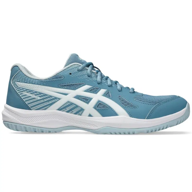 Asics UPCOURT 6 Кроссовки волейбольные Голубой/Белый