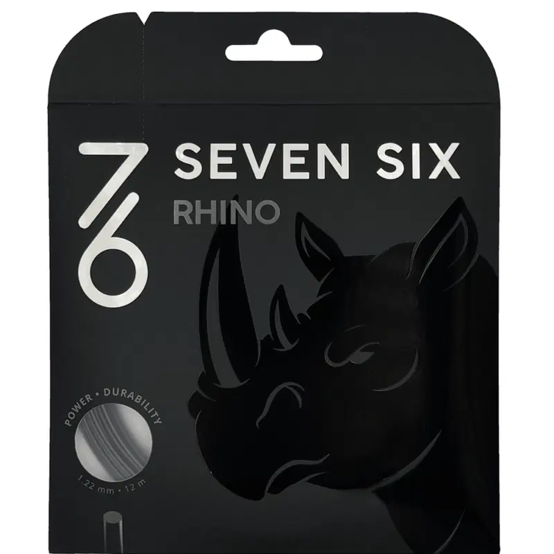 7/6 RHINO Теннисная струна 12м Черный