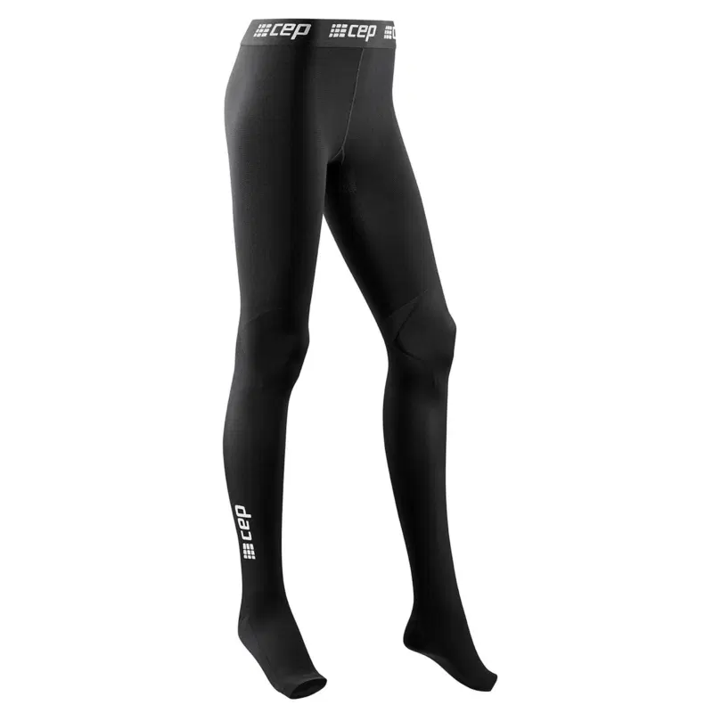 CEP COMPRESSION RECOVERY TIGHTS (W) Компрессионные тайтсы для восстановления женские Черный
