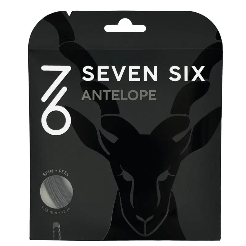 7/6 ANTELOPE Теннисная струна 12м Черный