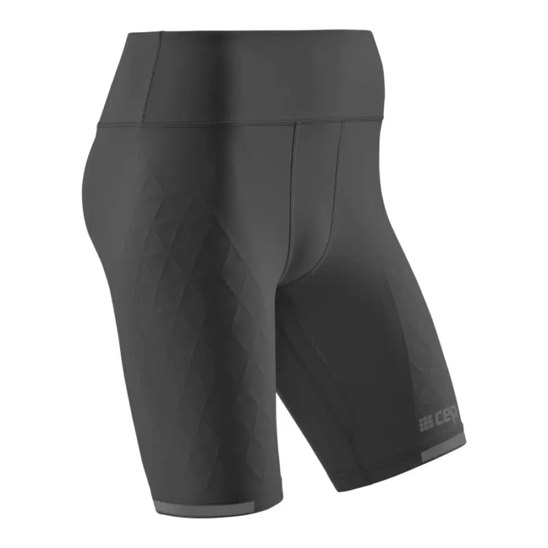 CEP RUN SUPPORT SHORT Компрессионные шорты Черный/Серый