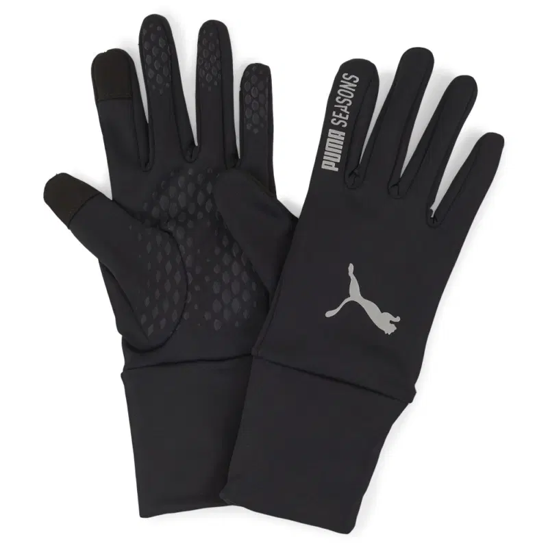 Puma SEASONS GLOVES Перчатки зимние Черный