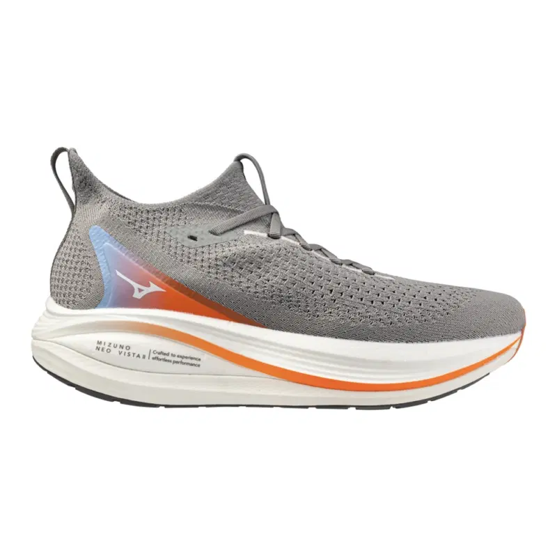 Mizuno NEO VISTA 2 Кроссовки беговые Серый/Оранжевый