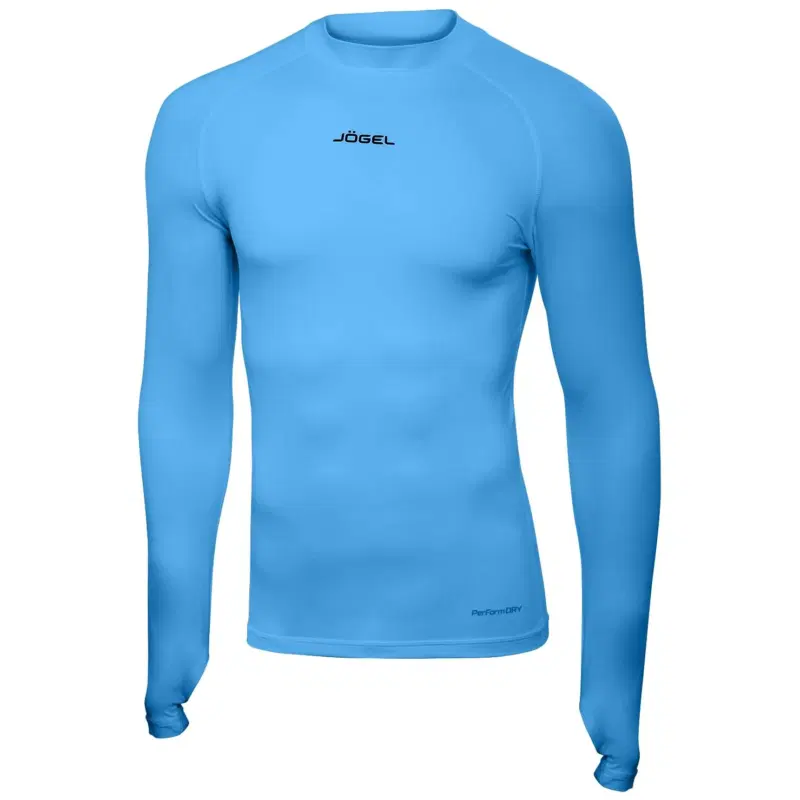 Jögel CAMP PERFORMDRY TOP LS Футболка компрессионная с длинным рукавом Голубой