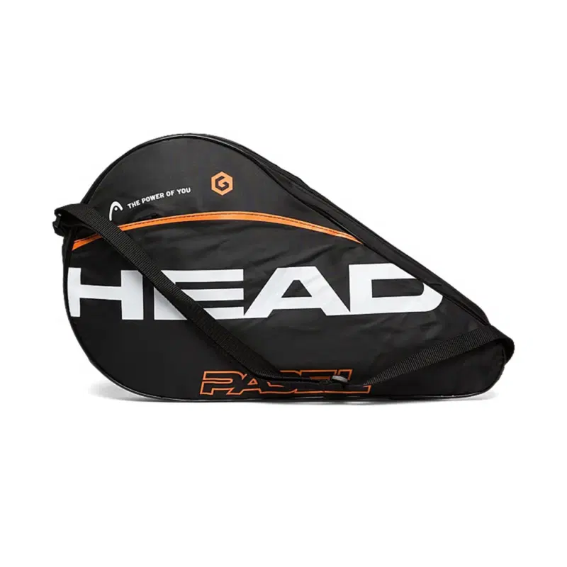 Head PADDLE CCT FULL SIZE COVERBAG Сумка для падел-ракеток Черный/Оранжевый