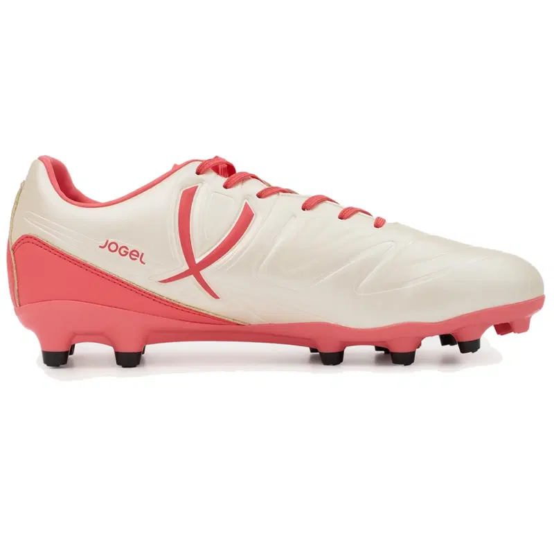Jogel WARRIOR FG TALANT Бутсы футбольные Бежевый/Розовый