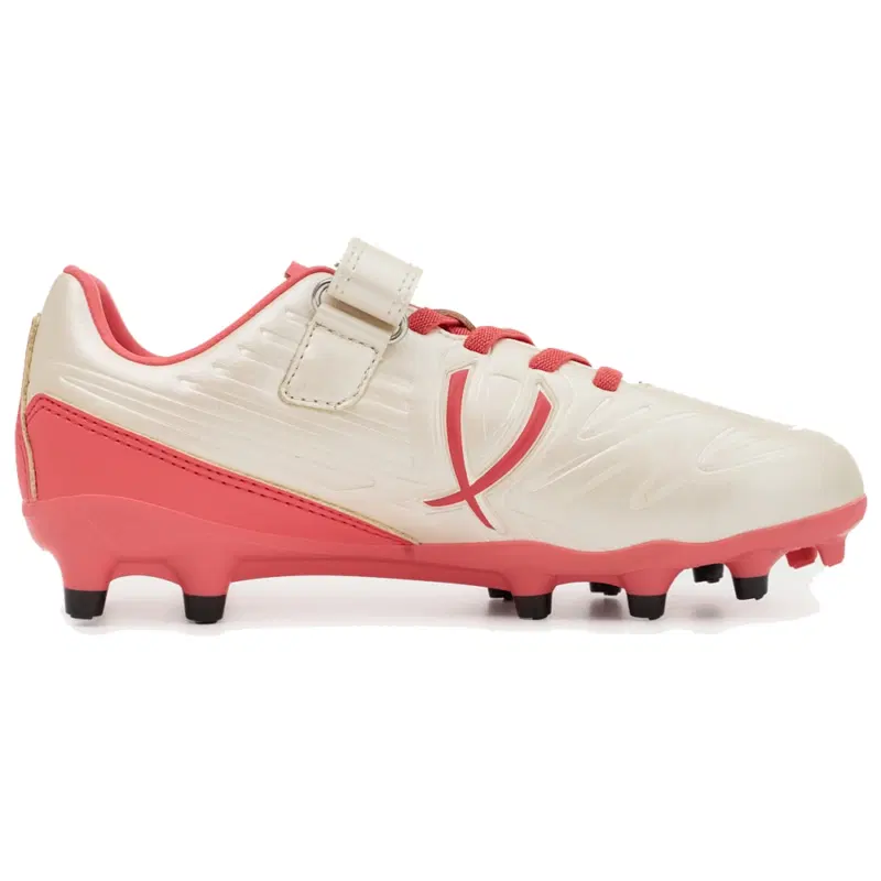 Jogel WARRIOR FG TALANT KIDS Бутсы футбольные детские Бежевый/Розовый