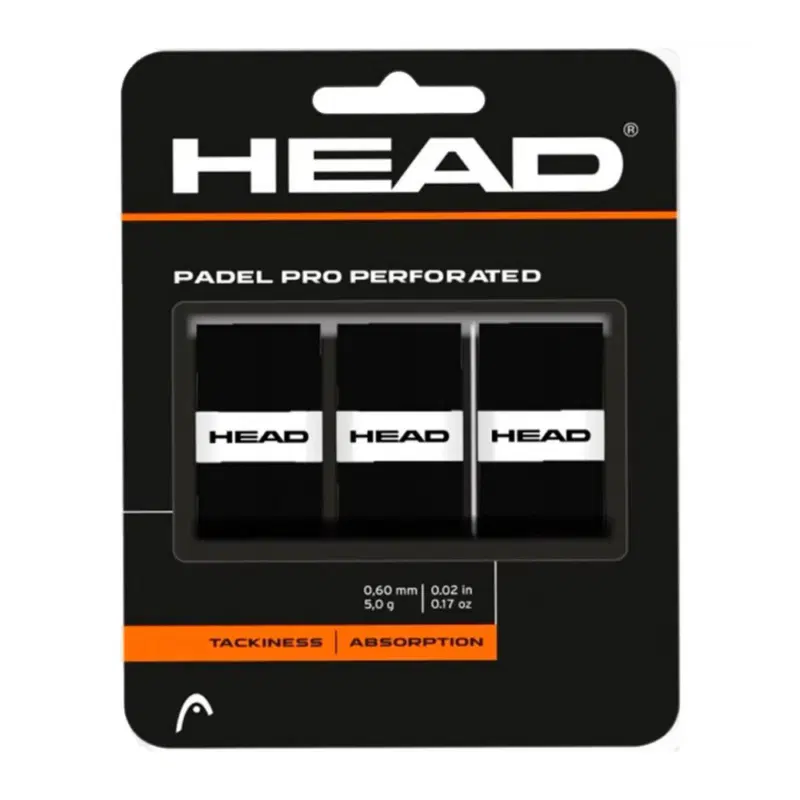 Head PADEL PRO (285701) Овергрип для падела Черный