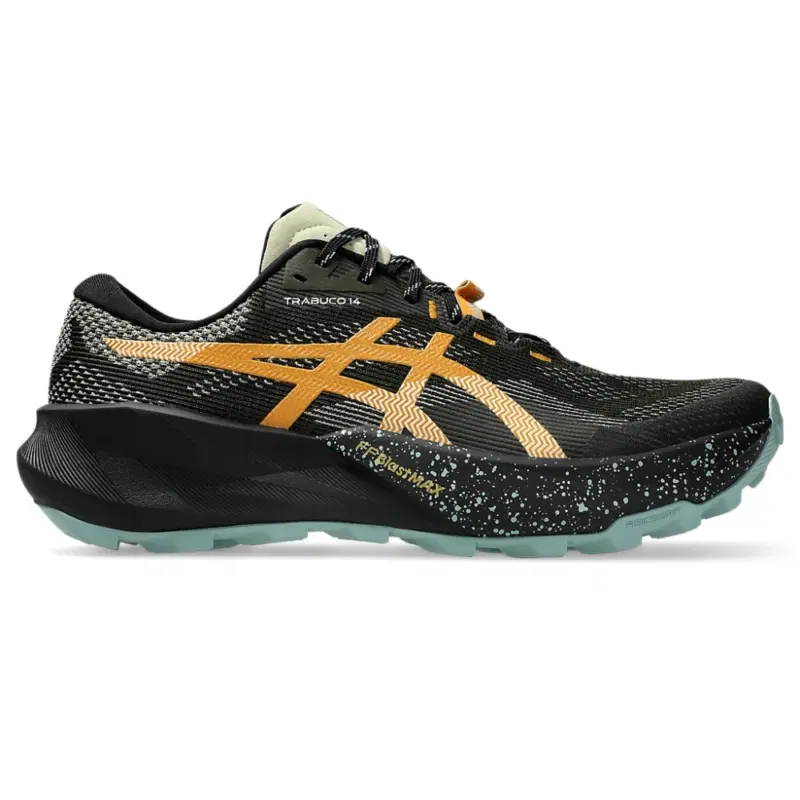 Asics GEL-TRABUCO 14 Кроссовки беговые Черный/Оранжевый