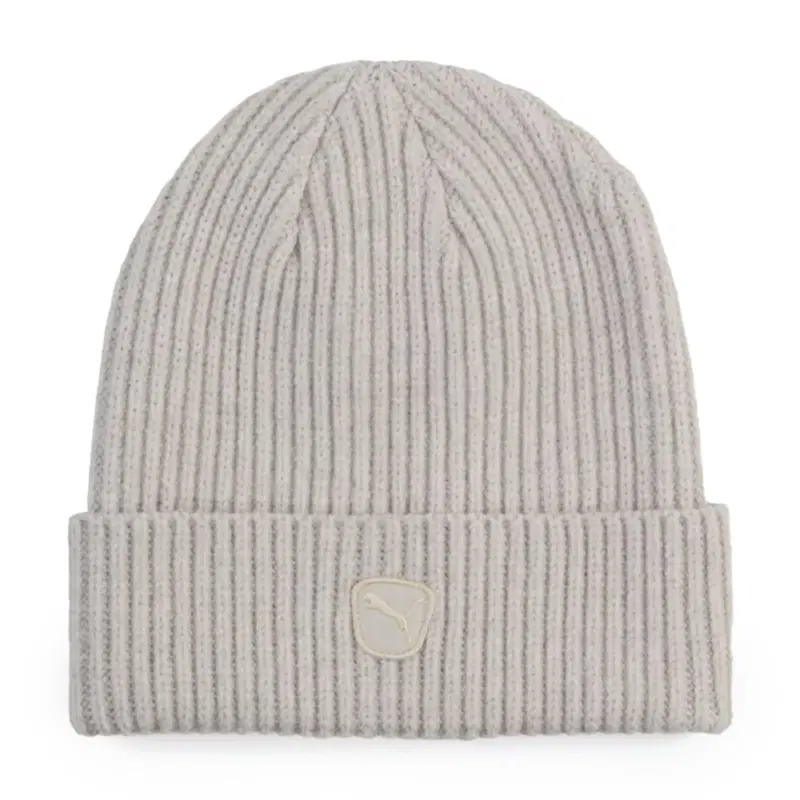 Puma CAT PATCH MID CROWN BEANIE Шапка Светло-серый