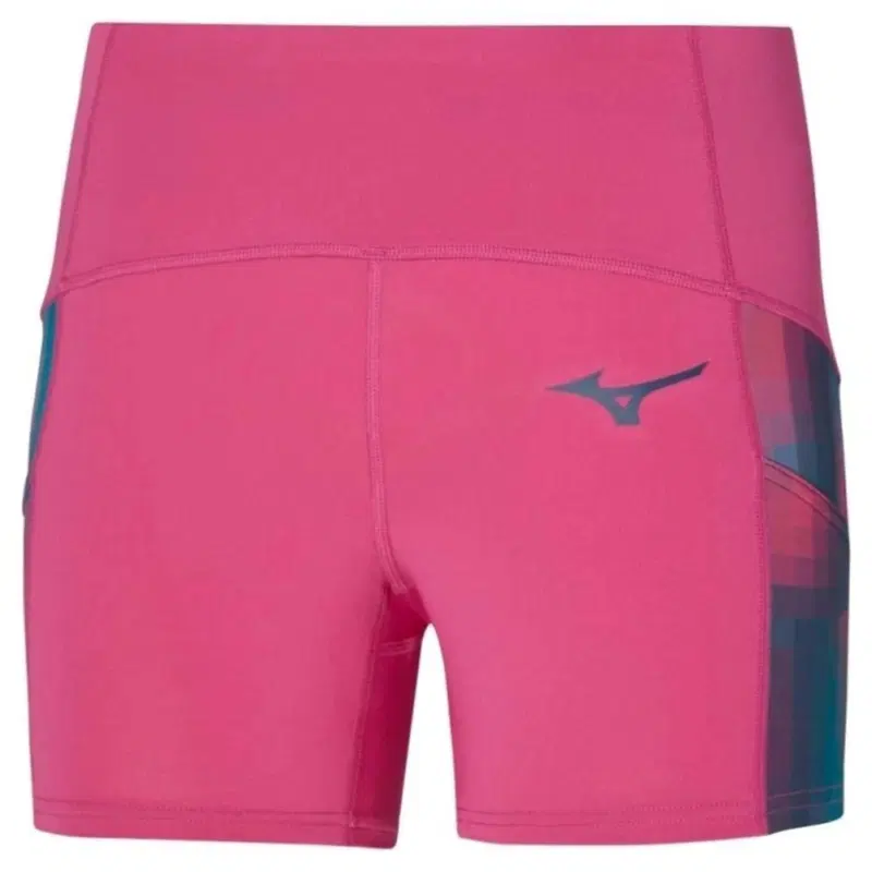 Mizuno SHORT TIGHT (W) Шорты теннисные женские Розоав