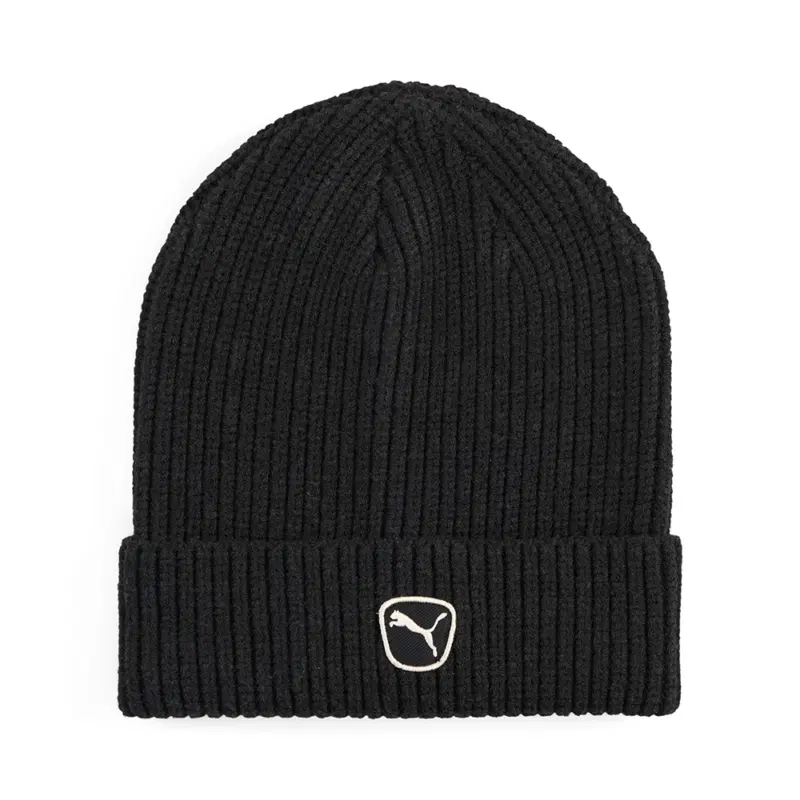 Puma CAT PATCH MID CROWN BEANIE Шапка Черный