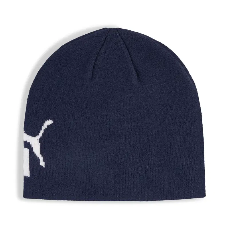 Puma ESSENTIALS MID CROWN CUFFLESS BEANIE Шапка беговая Темно-синий