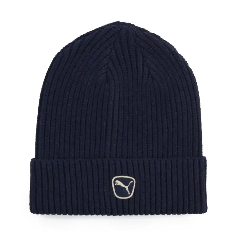 Puma CAT PATCH MID CROWN BEANIE Шапка Темно-синий