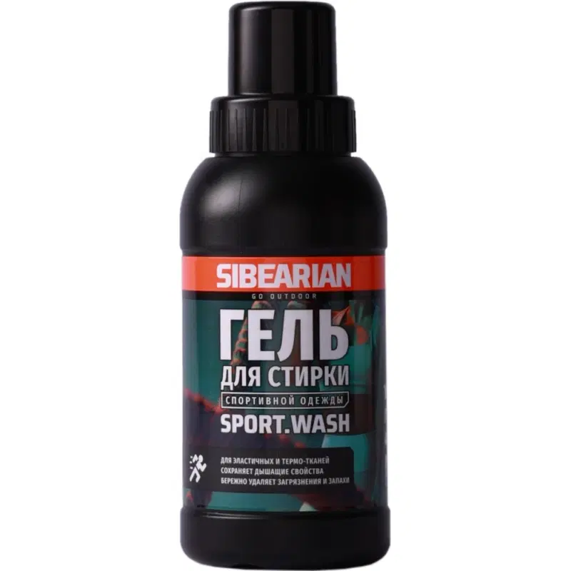 Sibearian SPORT.WASH Гель для стирки спортивной одежды 250 мл