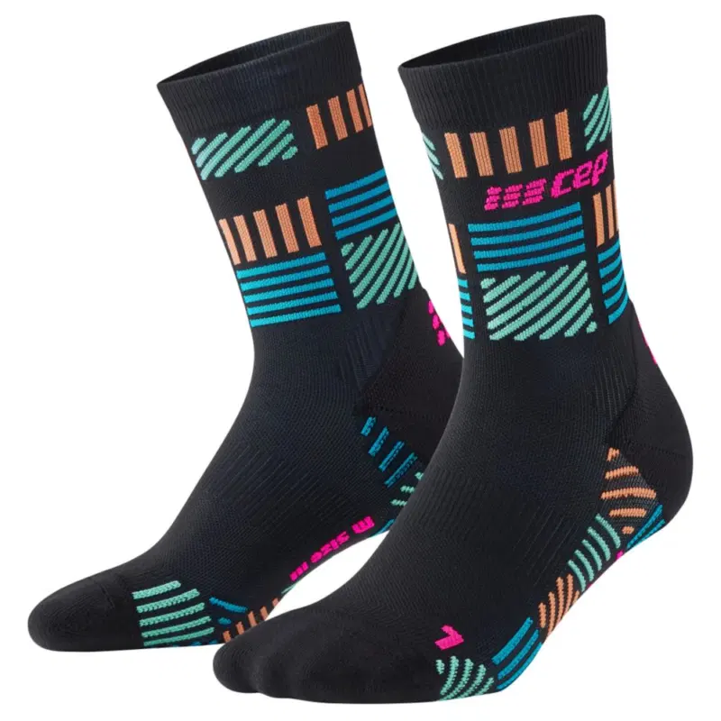 CEP RUN LIMITED EDITION COMPRESSION MID CUT SOCKS (W) Компрессионные носки женские Черный