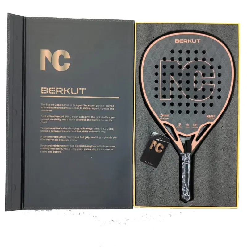 Tennis Technology MC BERKUT Ракетка для падела Черный/Бронзовый