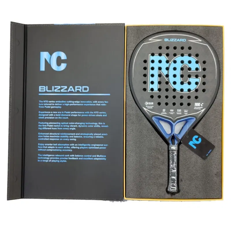 Tennis Technology MC BLIZZARD Ракетка для падела Черный/Голубой