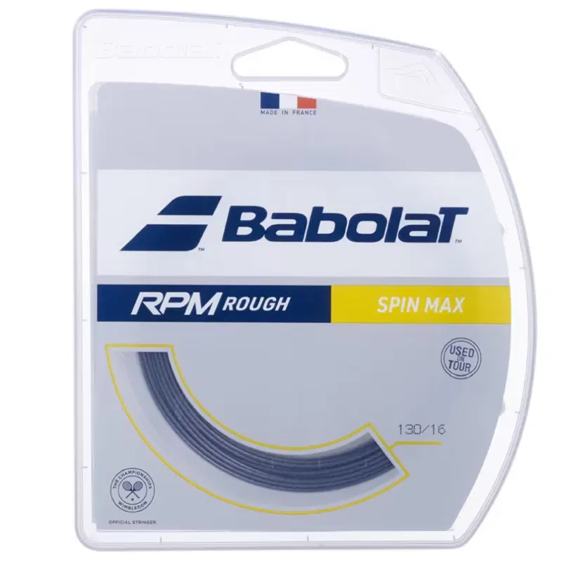 Babolat RPM ROUGH Теннисная струна 12м Темно-серый