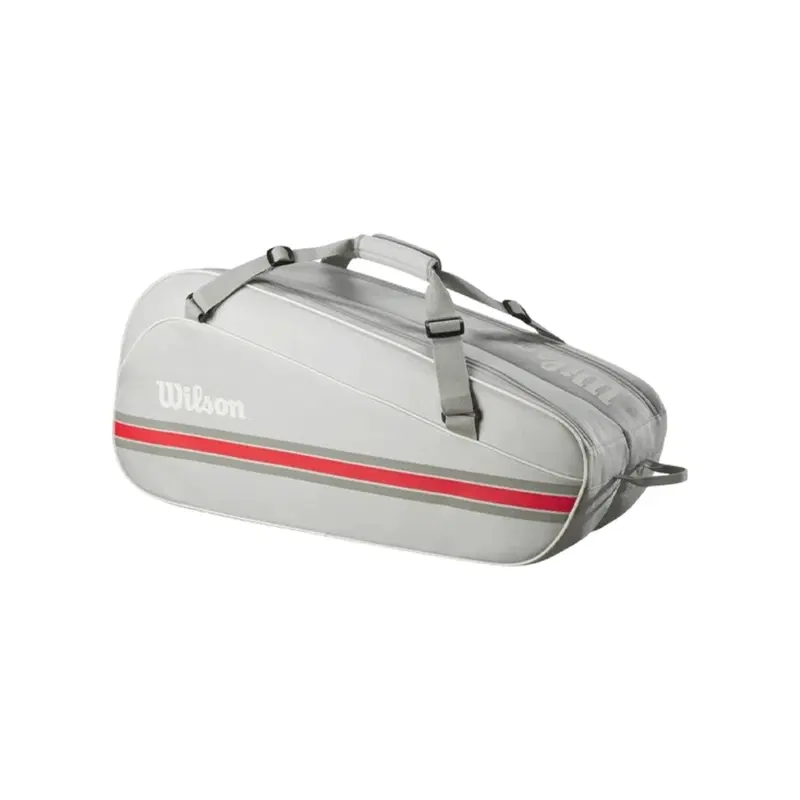 Wilson TEAM 6R 2025 Сумка для 6 теннисных ракеток Серый