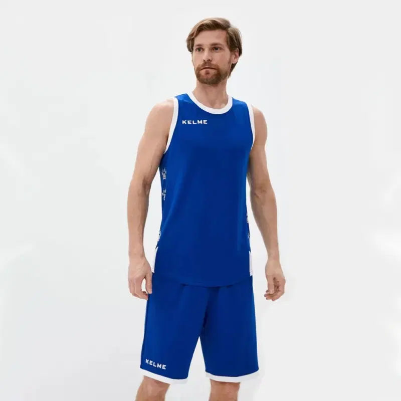 Kelme BASKETBALL SET Форма баскетбольная Синий/Белый
