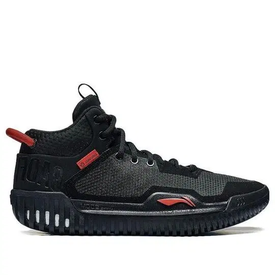 Li-Ning BADFIVE 3 "BLACK RED" Кроссовки баскетбольные Черный/Красный