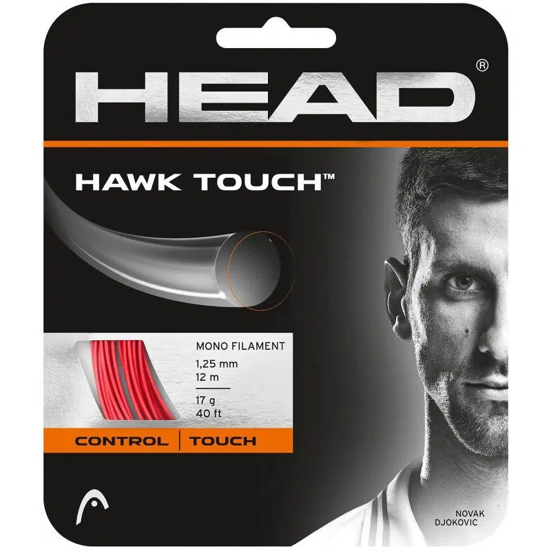 Head HAWK TOUCH Теннисная струна 12м Красный